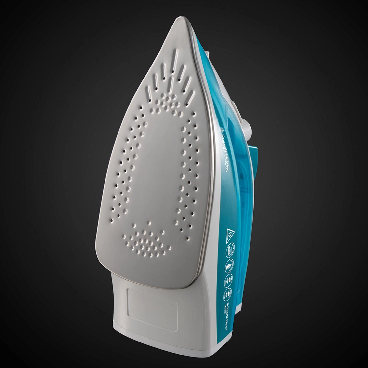 Russell Hobbs Supreme Light Blue Steam Iron 2 Russell Hobbs Supreme Light Blue Steam Iron - Image 2