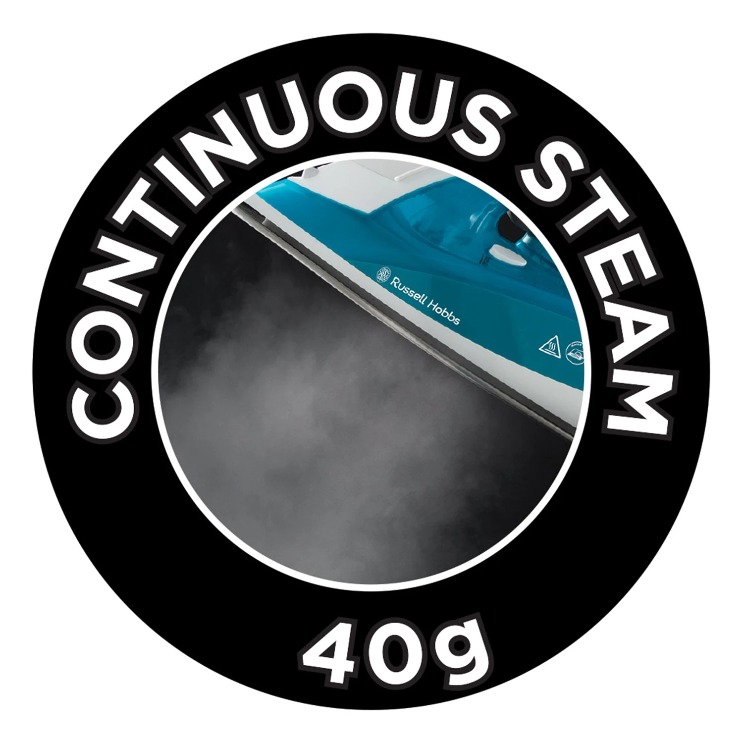 Russell Hobbs Supreme Light Blue Steam Iron 5 Russell Hobbs Supreme Light Blue Steam Iron - Image 5