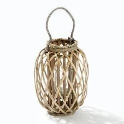 Grey Willow Lantern - Large