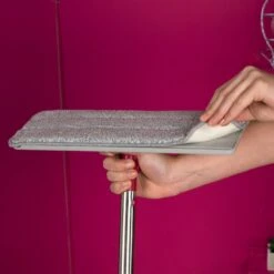 Kleeneze Flat Head Mop With Space Save Bucket -Home Furnishings Store 10394641B