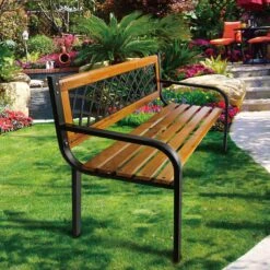 Outmore Wooden Garden Bench
