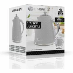 Daewoo Argyle 1.7L Grey Kettle -Home Furnishings Store 10402409 349fe2cf a5a2 4bbe 965b a516778d9acb