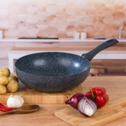 Russell Hobbs 28cm Marble Wok -Home Furnishings Store 10409762 20 3 1ab71f61 6976 4b3a 80f1 108f4fc3c9a2