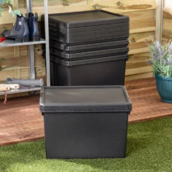 Wham Bam 45L Heavy Duty Recycled Box With Lid - Pack Of 5 8 Wham Bam 45L Heavy Duty Recycled Box With Lid - Pack Of 5 -Home Furnishings Store 10431397 45 Litre Wham Bam Heavy Duty Recycled Box with Lid Pack of 5 445140 5 4