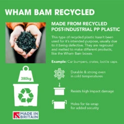 Wham Bam 96L Heavy Duty Recycled Box With Lid - Pack Of 2 -Home Furnishings Store 10431400 96 Litre Wham Bam Heavy Duty Recycled Box with Lid Pack of 2 445180 2 3