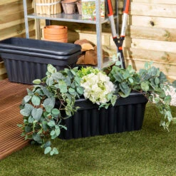 Vista Trough 60cm Slate - Pack Of 3 -Home Furnishings Store 10437419 4