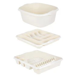 Casa 3 Piece Kitchen Set Soft Cream