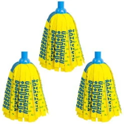 Flash Mighty Mop With 2 Mop Head Refills & Mop Bucket 7 Flash Mighty Mop With 2 Mop Head Refills & Mop Bucket -Home Furnishings Store 10442928 Flash Mighty Mop with 2 Mop Head Refills Mop Bucket Blue Yellow Silver 3 28e2c769 293f 4d0a a702 c82dc2462b84