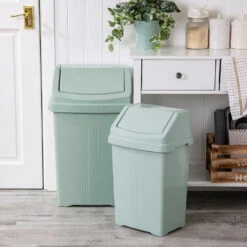 Casa 2 Piece Bin Set Silver Sage -Home Furnishings Store 10442949 2 Piece Bin Set Silver Sage 2