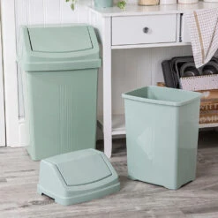 Casa 2 Piece Bin Set Silver Sage -Home Furnishings Store 10442949 2 Piece Bin Set Silver Sage 3