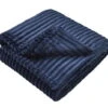 Fusion Ribbed Throw - Navy