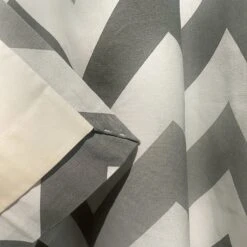Fusion Chevron 100% Cotton Eyelet Curtains Grey -Home Furnishings Store 10452665 Fusion Chevron 100 Cotton Eyelet Curtains 66X72 Grey 3 jpg 30efa34a cb06 4571 bb6e 06e8a0bbeb3d