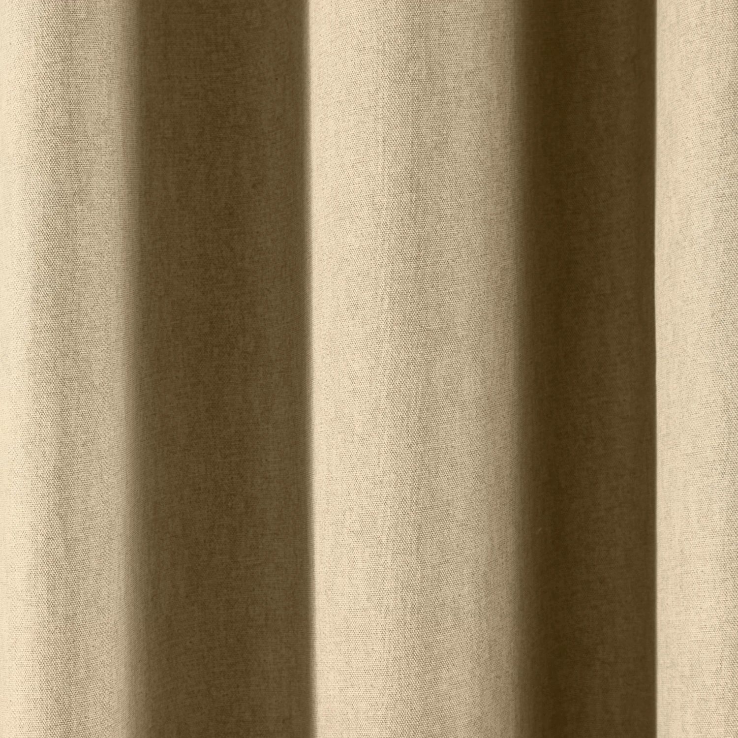 Fusion Sorbonne 100% Cotton Eyelet Curtains Natural 2 Fusion Sorbonne 100% Cotton Eyelet Curtains Natural - Image 2