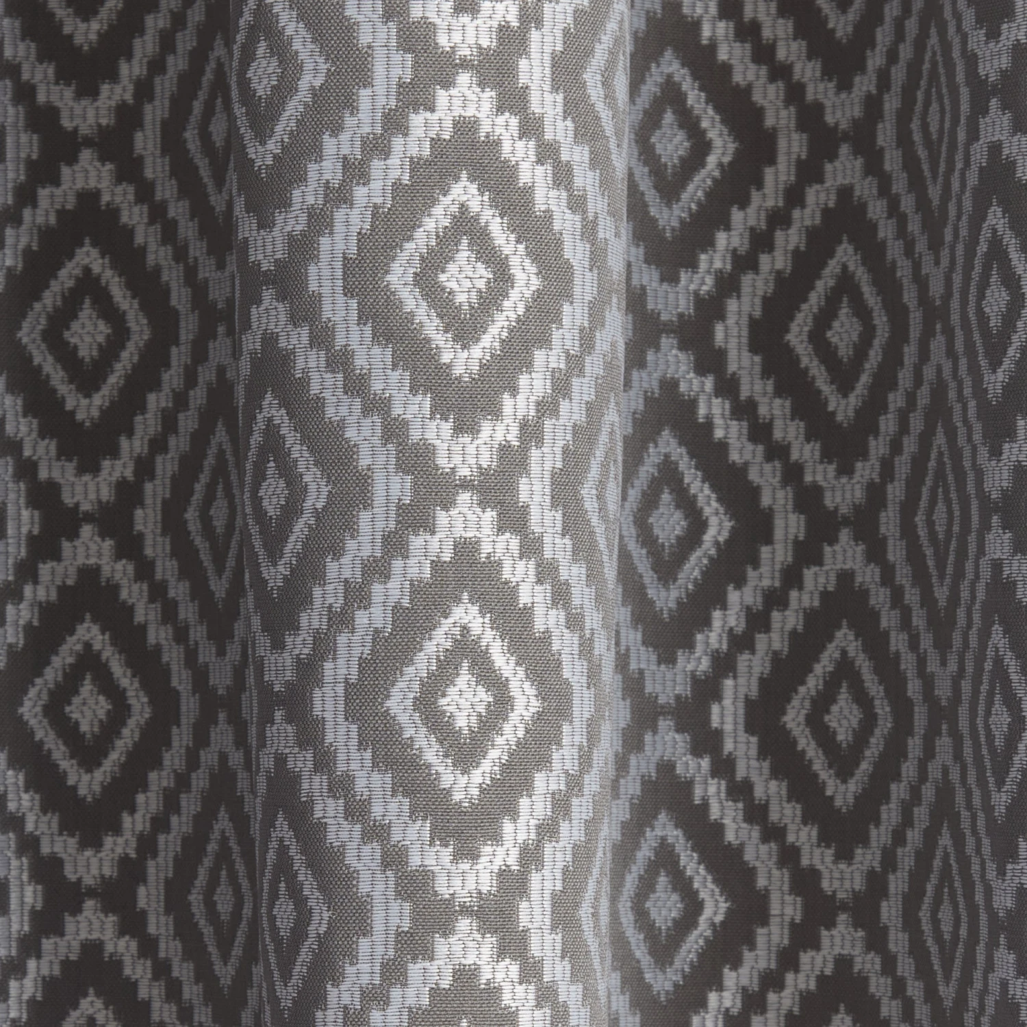 Appletree Loft Asha Jacquard Eyelet Curtains Slate 3 Appletree Loft Asha Jacquard Eyelet Curtains Slate - Image 3