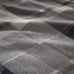 Dreams & Drapes Lodge Colville Check Duvet Cover Set - Grey -Home Furnishings Store 10452852 Dreams Drapes Lodge Colville Check 100 Brushed Cotton Duvet Set Double Grey 2 jpg 4798004d 3a8a 4dc8 a6d2 8ad70dc425ca