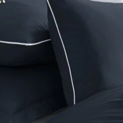 Appletree Boutique Plain Dye 200TC Duvet Set Navy -Home Furnishings Store 10452940 Appletree Boutique Plain Dye 200Tc Duvet Set Double Navy 2 jpg c203a032 bcd3 4802 8b2c ee1a2122109d