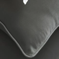 Appletree Boutique 200 Piped Duvet Cover Set - Slate 9 Appletree Boutique 200 Piped Duvet Cover Set - Slate -Home Furnishings Store 10452944 Appletree Boutique Plain Dye Duvet Set Double Slate with Silver Contrast Piping 2 jpg 8fc7c562 6e31 4c7b 8d01 1170964cf0a2