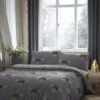 Fusion Highland Cow Duvet Cover Set - Grey