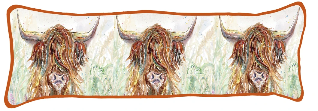 Kilburn & Scott Highland Cow Draught Excluder 1 Kilburn & Scott Highland Cow Draught Excluder