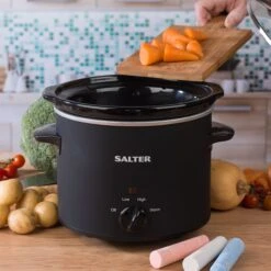 Salter Chalkboard 3.5L Slow Cooker -Home Furnishings Store 10485896 EK2842 N4 7