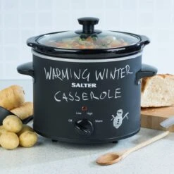 Salter Chalkboard 3.5L Slow Cooker -Home Furnishings Store 10485896 EK2842 N4 9