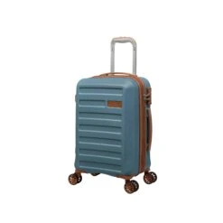 It Luggage Hardshell Suitcase - Blue -Home Furnishings Store 10499034 16 2654 08BlueFrontpanel18.5in
