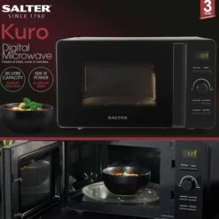Salter Kuro 20L Digital Microwave -Home Furnishings Store 10504235 EK5653MBLK 1 2
