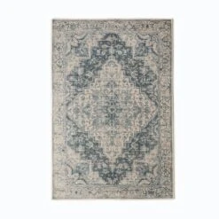 Woven Chenille Printed Rug 120 X 170cm