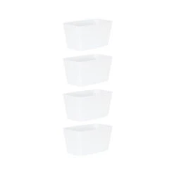 Studio 30cm Rectangular Trough Cover Ice White - Pack Of 4