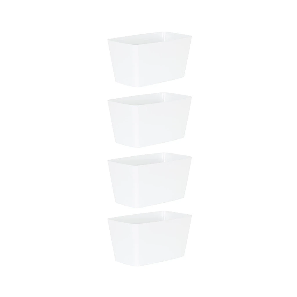 Studio 30cm Rectangular Trough Cover Ice White - Pack Of 4 1 Studio 30cm Rectangular Trough Cover Ice White - Pack Of 4