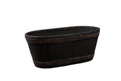 Strata Oakwood Barrel Trough 60cm
