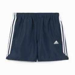 Adidas Essentials 3 Stripe Chelsea Shorts Mens - Navy & White