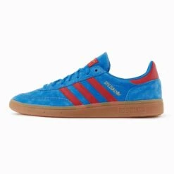 Adidas Spezial Mens Trainers - Bright Blue & Red