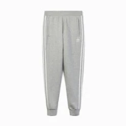 Adidas Originals 3 Stripe Pants Mens - Grey Marl