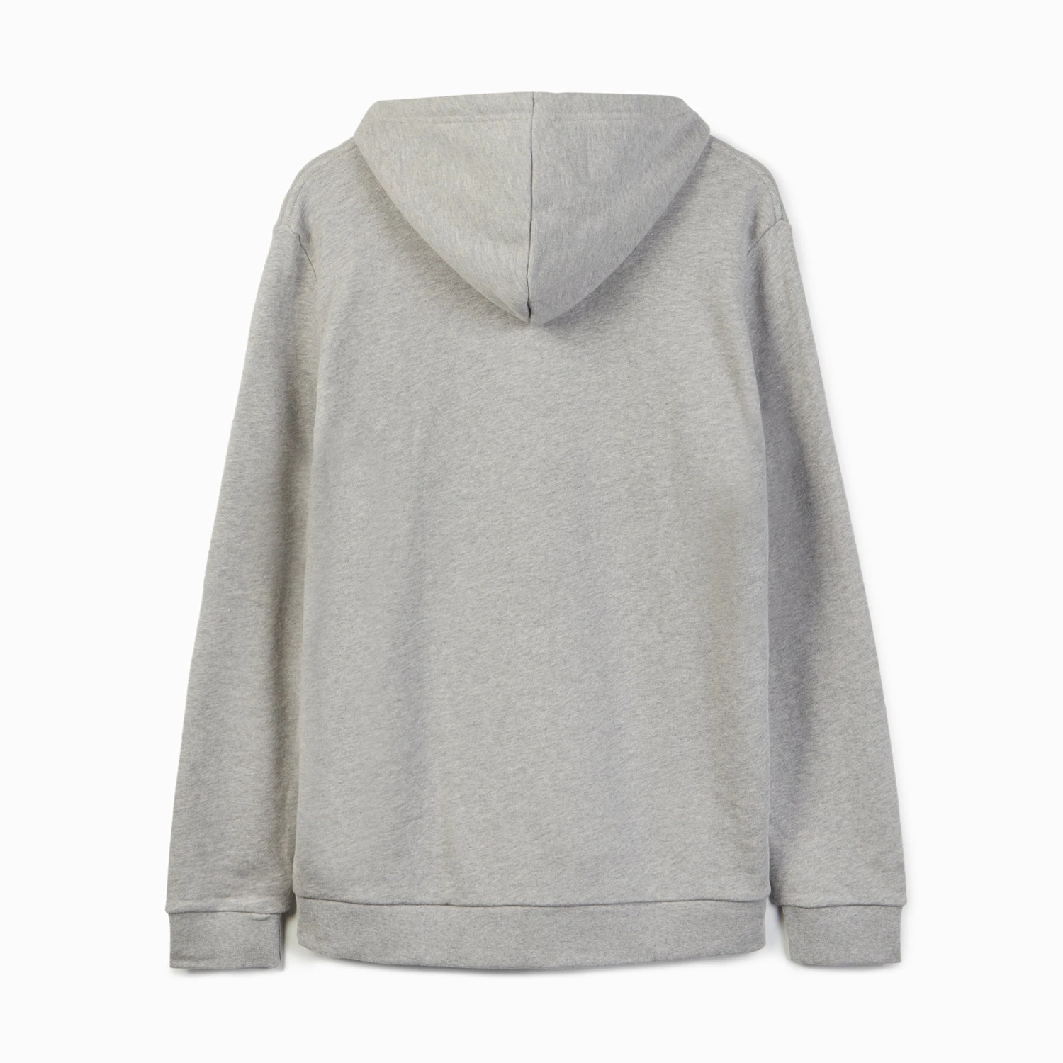 Adidas Trefoil Hoody Mens - Grey Marl 2 Adidas Trefoil Hoody Mens - Grey Marl - Image 2