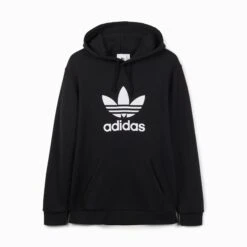 Adidas Trefoil Hoody Mens - Black