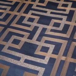 Soiree Bardon Duvet Cover Set - Navy -Home Furnishings Store Bardon Duvet Navy 04