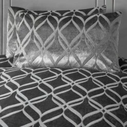 Soiree Belfort Duvet Cover Set - Slate -Home Furnishings Store Belfort Duvet Slate 03