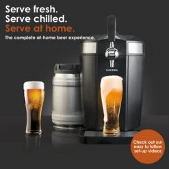 Salter Pro Draught Beer Dispenser -Home Furnishings Store EK4919 N 6R2