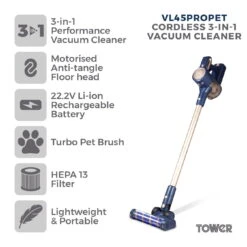 Tower VL45 Pro Pet Anti Tangle Vacuum -Home Furnishings Store T513009 02