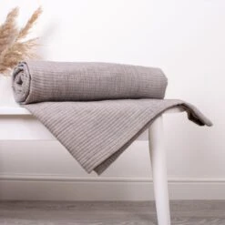 Appletree Loft Verity Throw 150x200cm 6 Appletree Loft Verity Throw 150x200cm -Home Furnishings Store Verity Throw Grey 01