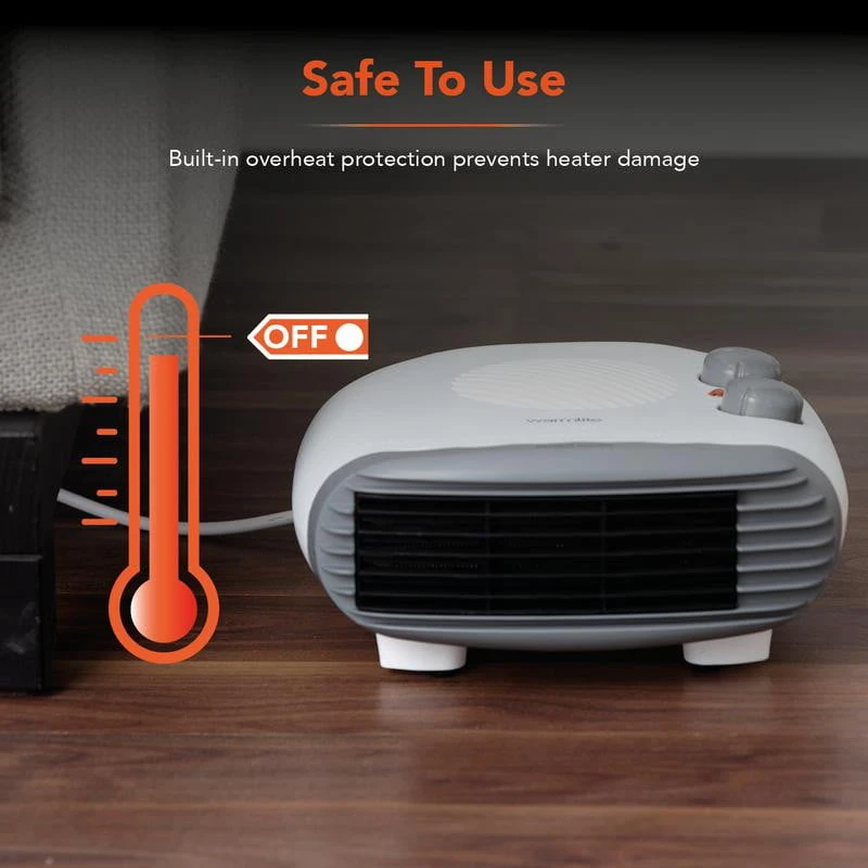 Warmlite 2000W Flat Fan Heater 7 Warmlite 2000W Flat Fan Heater - Image 7