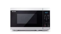 Sharp 20L Solo Digital Microwave - Silver