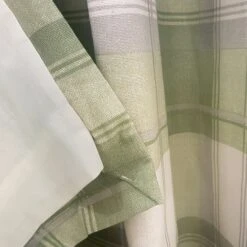Fusion Balmoral Check Curtains - Green -Home Furnishings Store balmoral check curtains green 4