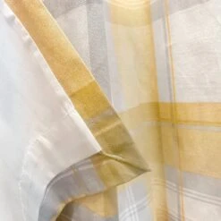 Fusion Balmoral Check Curtains - Ochre -Home Furnishings Store balmoral check curtains ochre 4