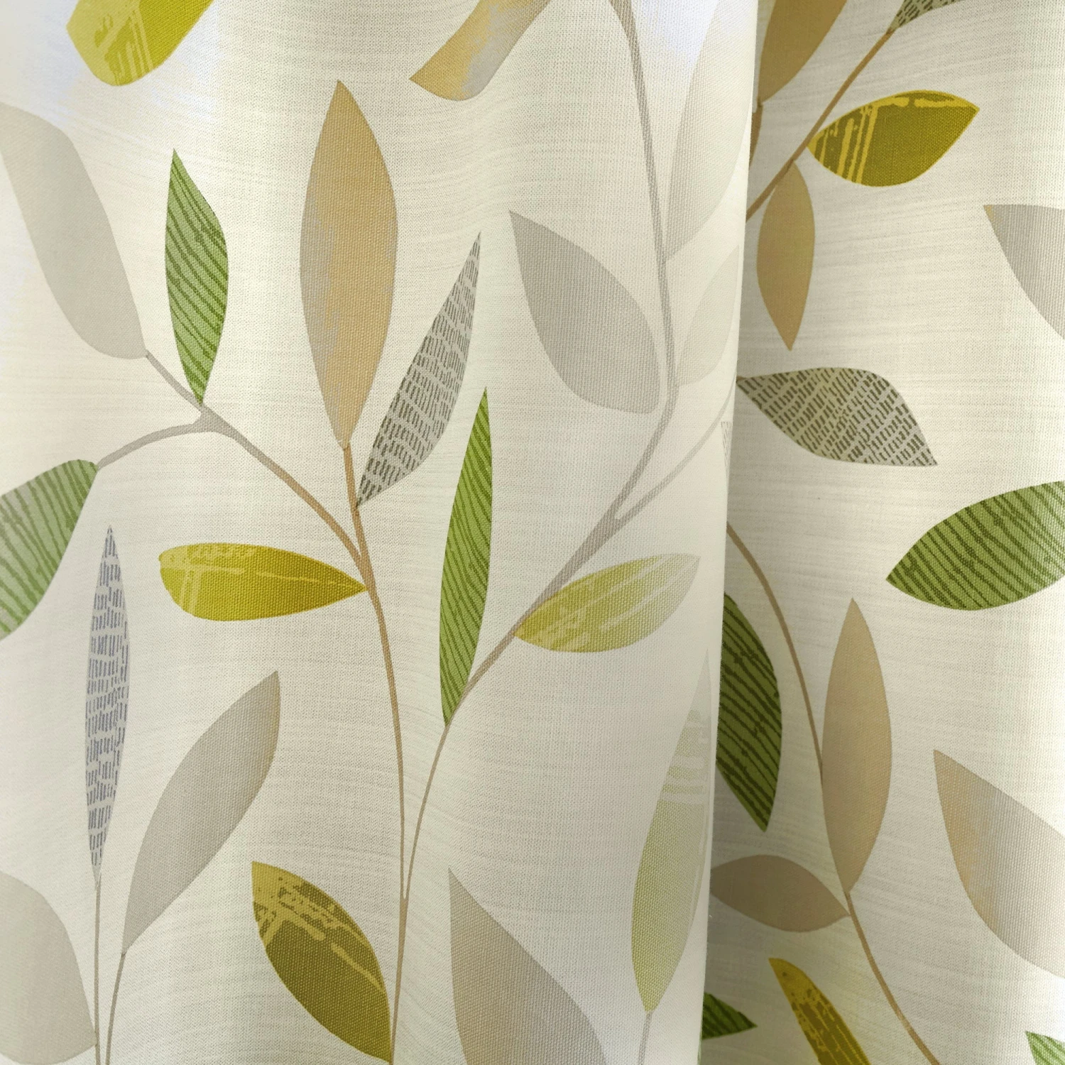Fusion Beechwood Curtains - Green 3 Fusion Beechwood Curtains - Green - Image 3