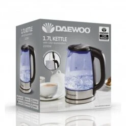 Daewoo Glass Kettle -Home Furnishings Store daewoo 1 7l glass kettle with led p131 745 medium 09790d55 c0be 42fd 900b 88fde0e65a9a