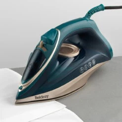 Beldray Duo Glide Steam Iron 2200W -Home Furnishings Store duo glide steam iron anti drip and anti calc water spray function and easy grip handle beldray bel01480 150 5054061109061 90122
