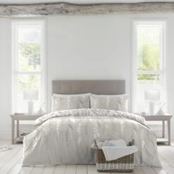 Drift Eucalyptus Trail Duvet Cover Set - Grey