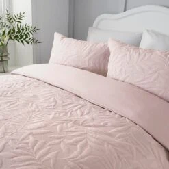 Serene Luana Duvet Cover Set - Blush -Home Furnishings Store luana duvet blush 3